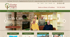 Desktop Screenshot of guardianangelsmn.org