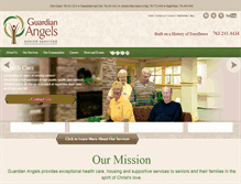 Tablet Screenshot of guardianangelsmn.org